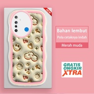 Realme 5 5i 5s 6 6i 6S 7i C17 8 8i 9 pro plus 9i Phone Case 3D smile cloud pattern colorful wave bor