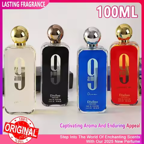 100ML Vanilla Perfume Spray Am/Pm 9 Citrus Floral Scent Women Light Fragrance Long-Lasting Body Mist