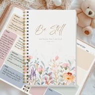 1pc Pink Bible Study Planner 52-Weeks, A5 SOAP Method Christian Daily Planner Notebook For Scripture