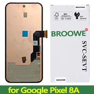 6.1'' OLED 120Hz Screen For Google Pixel 8A LCD Display Touch Screen Digitizer Assembly GKV4X, G6GPR