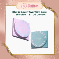 LUXCRIME BLUR & COVER two way cake ALL VARIANTS | TWC TWC | COMPACT POWDER