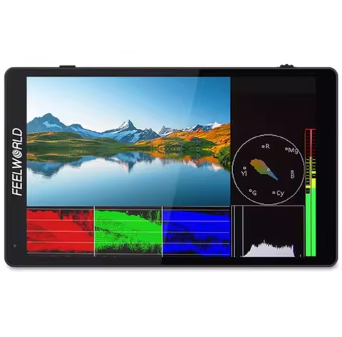 .FEELWORLD F7 PRO 7" IPS Touch Screen DSLR On-Camera Field Director Monitor HDMI-compatible 60Hz HD 