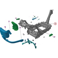 100% ORIGINAL YADEA E8S PRO BODY FRAME // 50100-DE8S-0100 100% ORIGINAL YADEA E8S PRO