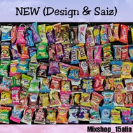 RANDOM KEYCHAIN Borong wholesale magnet peti ais refrigerator MAKANAN &FOOD & MINIATURE Snack Aiskri