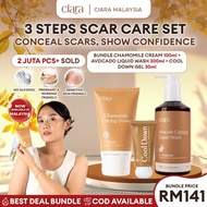 Ciara Cool Down Hydrating Calming Gel X Ciara Avocado Calming Liquid Wash X Chamomile Calming Cream 