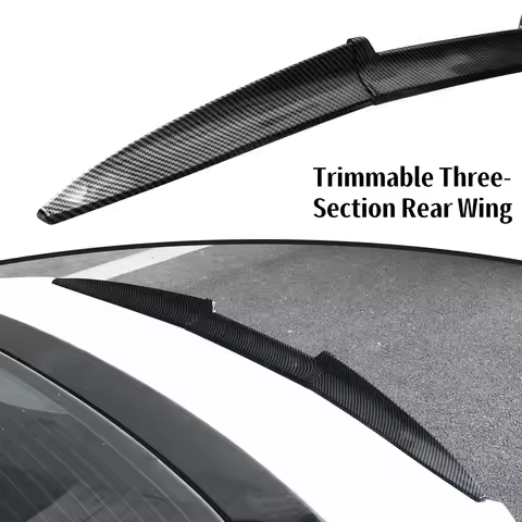 Universal Car Rear Trunk Boot Lip Spoiler Adjustable Rear Wing Spoiler For BMW F10 F11 For Benz For 