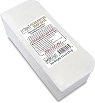 Primal Elements Cocoa Butter Soap Base - Moisturizing Melt and Pour Glycerin Soap Base for Crafting and Soap Making, Vegan, Cruelty Free, Easy to Cut - 5 Pound