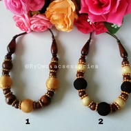Ethnic ball necklace for women