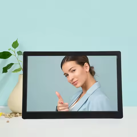 Digital Picture Frame 14.1in Large Digital Picture Frame HD Digital Photo Frame Video Playback Remot