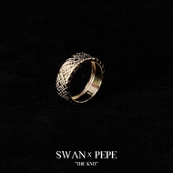 SWAN - VRT Knit Ring แหวนลวดลายสานถักทอผ้า Where Textile Meets Jewelry