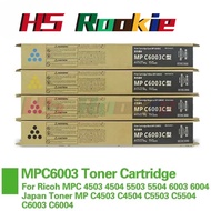 4Color Big Capacity MPC6003 Toner Cartridge For Ricoh MPC 4503 4504 5503 5504 6003 6004 MP C4503 C45