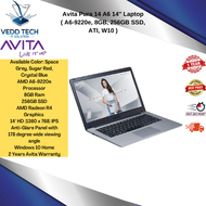 Avita Pura 14 A6 14'' Laptop ( A6-9220e, 8GB, 256GB SSD, ATI, W10 )