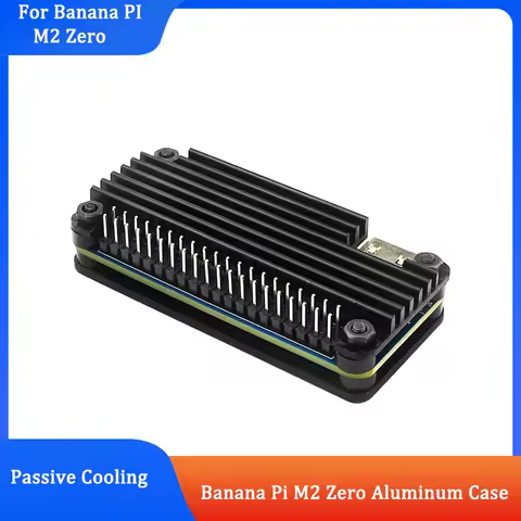 Banana Pi M2 Zero Aluminum Alloy Case Shell Protection Metal Case Passive Cooling Enclouse for BPI-M