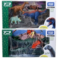 特價 現貨全新日本版 TAKARA tomy Tomica Animal Ania AA-05/06  Battle! Huge Dinosaur Set (Animal Figure) ACTION