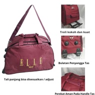ELLE PARIS TROLLEY BAG TAS TROLLY PAKAIAN JUMBO