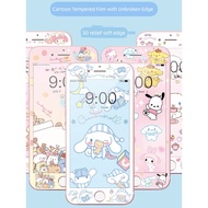 iphone 12 iphone 15 Sesuai untuk filem tempered kartun Apple 8plus/7p 6p/6sp filem telefon bimbit te