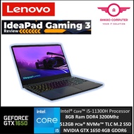 Lenovo IdeaPad Gaming 3 15IHU6 82K10150MJ 15.6'' FHD 120Hz Laptop Shadow Black ( I5-11300H, 8GB, 512