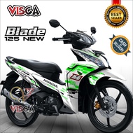 Decal Blade 125 New Decal Blade New 125 Stiker Blade 125 New Full Body Striping Blade 125 New HITECH