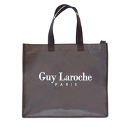 Guy Laroche กระเป๋าผ้า กันน้ำ มีซิป ใส่ IPAD ได้ ผ้าไนล่อน กีลาโรช Tote Bag GX8Z0100