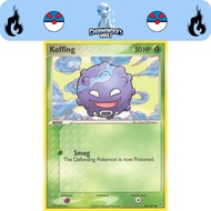 Koffing 062/107 EX Deoxys Vintage 2005 Pokémon TCG