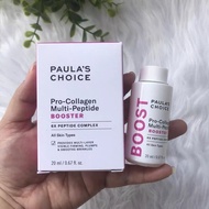 順豐包郵 PAULA'S CHOICE 寶拉珍選 膠原蛋白多肽精華20ml 新品抗皺保濕修復 Pro-Collagen Multi-Peptide BOOSTER 6X PEPTIDE COMPLEX