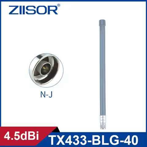 LoRa 433MHz IoT Antenna Meshcore 433MHz Meshtastic LoRaWAN Aerial N Male for Gateway Meter Reading Д