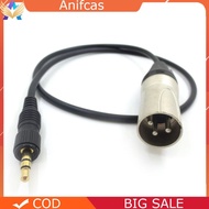 3.5mm Audio Cable XLR 3 Pin for UWP D11 D21 Microphone Sound Recording