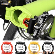 WATTLE Hinge Clamp, 3 Colors Repair Accessories Bike Spring, High Quality Plastic C Buckle For Brompton Bike