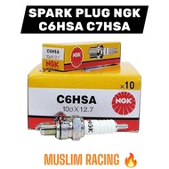 SPARK PLUG NGK C6HSA C7HSA ORIGINAL 100% DREAM WAVE100 KRISS C70 GBO CLASS1 SYM
