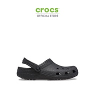 CROCS รองเท้าลำลองผู้ใหญ่ CLASSIC GLITTER CLOG รุ่น 2059420WH - BLACK GLITTER