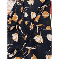 Floral chiffon fabric MS2290