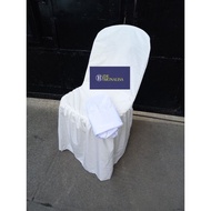 Affordable Monoblock Chair Cover White Color sold per 1pc/10pcs/20pcs