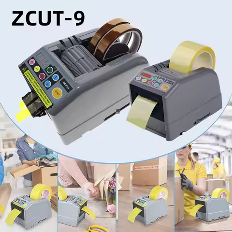 ZCUT-9 Automatic Electric Tape Dispenser Adhesive Cutter Packaging Machine Adhesive Tape Cutting Wid