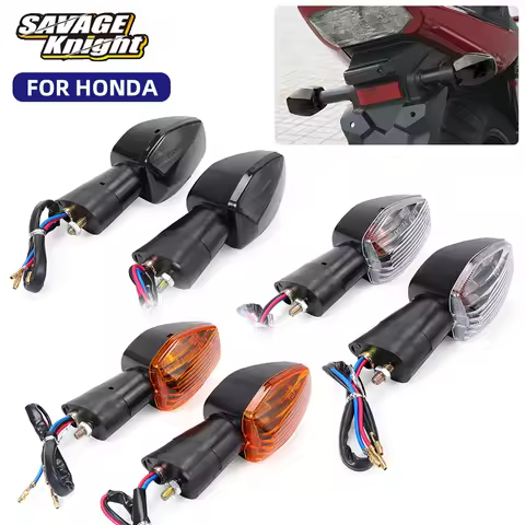 Front Rear Turn Signals For HONDA CB400 SUPER FOUR CB600F CB900F HORNET CB1000R CB1300S Motorcycle F
