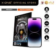 X.One 360 Privacy & Anti Shock Screen Protector For iPhone 15/14 Series - Matte