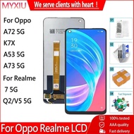 IPS For Oppo A72 K7X A53 A73 5G LCD Display Touch Screen Panel Digitizer Assembly Replacement For Re