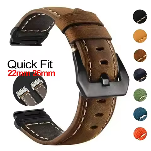 Quickfit 26mm 22mm Strap for Garmin Epix Pro 51mm 47mm Tactix 8 7 Pro Fenix 8 7 7X Enduro3 Genuine L