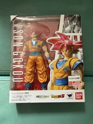 全新 未開封 初版 Bandai SHFiguarts SHF Dragonball 龍珠 超級賽亞人孫悟空 紅髮 神悟空 紅神悟空