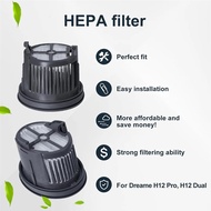 ABRW-Roller Brush Hepa Filter For Dreame H14 / H14 Pro / H14 Dual Wet And Dry Vacuum Cleaner Replace