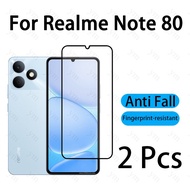2 Pcs Realme Note 80 Tempered Glass Shockproof Screen Protector For Realme 15T 14T Note 70 60x 50 C7