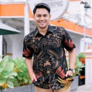 Men's batik Shirts Men's batik Shirts Short Sleeve Hem batik Men's batik Pekalongan Short Sleeve batik Shirts For Men | Latest Men's Batik hem Luxury Men's Batik Uniform Short Lengen Men's Batik Gallery - Men's Batik Shirt - Men's Batik - mahkota motif