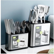 Kệ muỗng đũa - Ống cắm đũa thìa inox cao cấp 4 ngăn - Kệ Cắm Đũa Thìa Muỗng Inox 304 Cao Cấp 4 Ngăn