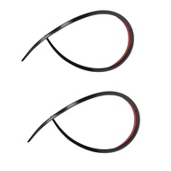 2X Universal Roof Spoiler Gloss Black Tail Wing Spoiler Rear Trunk Spoiler for Tesla Toyota Honda Ma