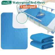 Zhenqinghuli waterproof bed sheet alas katil waterproof pelapik tilam hospital bedridden care linen 