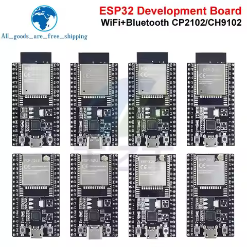 TZT ESP32-DevKitC Core Board ESP32 Development Board ESP32-32D ESP32-32E ESP32-32U ESP32-32UE CP2102