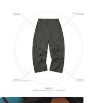 Goopi 全新灰色3號“RDA-01P” - Urban Nomad Tech Suit Trousers - Gra