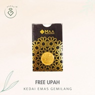 [Kedai Emas Gemilang] 8001230 Maa 1 Dinar (4.25G) (01192) Gold Coin (2.1Cm) (4.25G) [999 Gold]