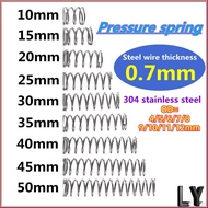 Compression spring SUS304  d0.7mm * OD4-12mm  [11LY-FC-L]