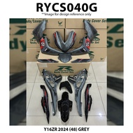 Cover Set Rapido Yamaha Y16ZR V1 V2 ABS 2024 (48) Blue Grey Red Motor Body Set Accessories Spare Par