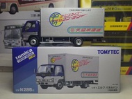 TOMICA TOMYTEC TLV-N285c ISUZU Elf 久留米運送 貨車模型